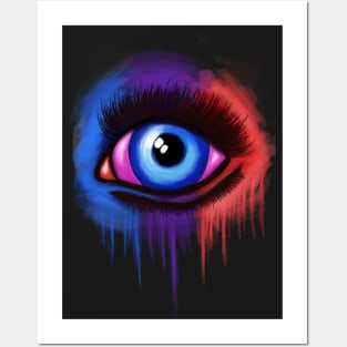 Bleeding Eye Posters and Art